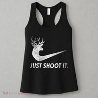 Just Shoot It Funny Deer Hunting Women's Tank Top thumb 3