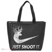 Just Shoot It Funny Deer Hunting Tote Bag thumb 0