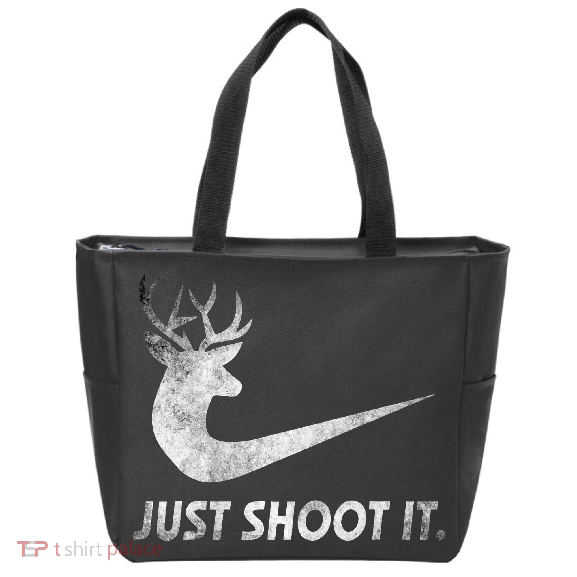 Just Shoot It Funny Deer Hunting Tote Bag