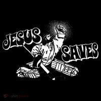 Jesus Saves Ice Hockey Hoodie thumb 7