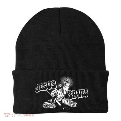 Jesus Saves Ice Hockey Beanie