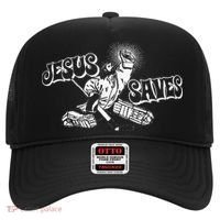 Jesus Saves Ice Hockey Hat thumb 0