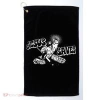 Jesus Saves Ice Hockey Golf Towel thumb 0