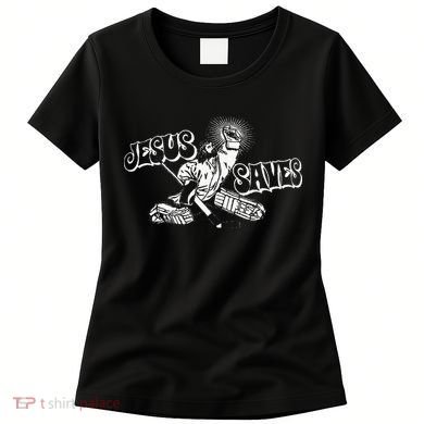 Jesus Saves Ice Hockey Women's T-Shirt