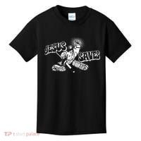 Jesus Saves Ice Hockey Kids T-Shirt thumb 0