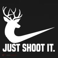 Just Shoot It Funny Deer Hunting Xmas HunterS Humor Gift Women's Hoodie thumb 2
