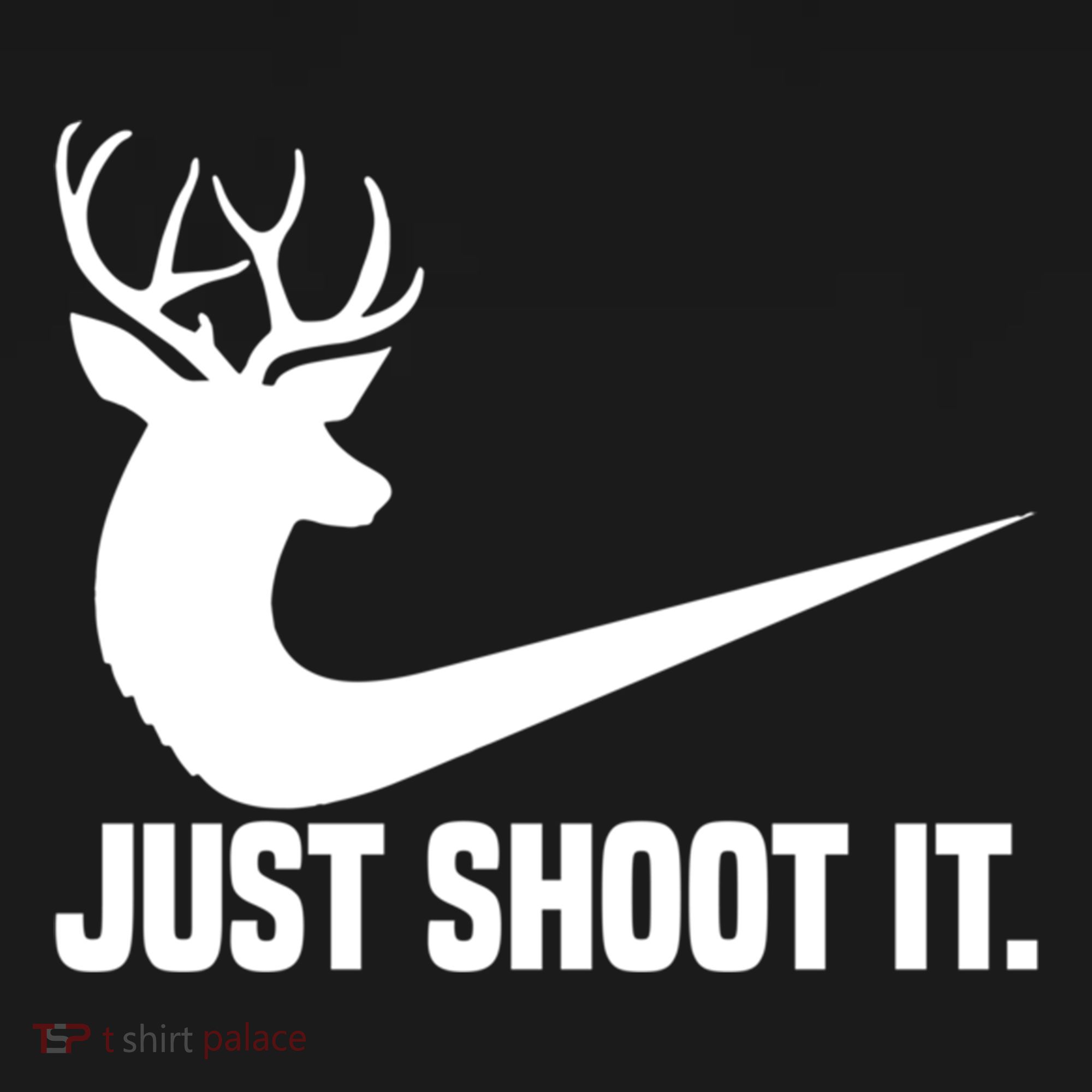 Just Shoot It Funny Deer Hunting Xmas HunterS Humor Gift Women's Hoodie