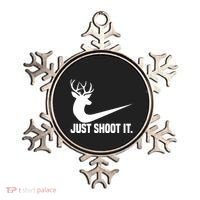 Just Shoot It Funny Deer Hunting Xmas HunterS Humor Gift Ornament thumb 0