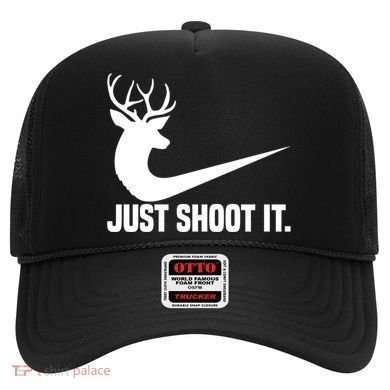 Just Shoot It Funny Deer Hunting Xmas HunterS Humor Gift Hat