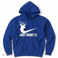 Just Shoot It Funny Deer Hunting Xmas HunterS Humor Gift Hoodie thumb 0
