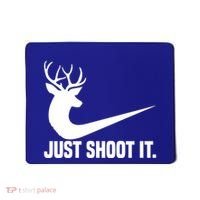 Just Shoot It Funny Deer Hunting Xmas HunterS Humor Gift Mousepad thumb 0