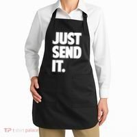 Just Send It. Funny Saying Apron thumb 2