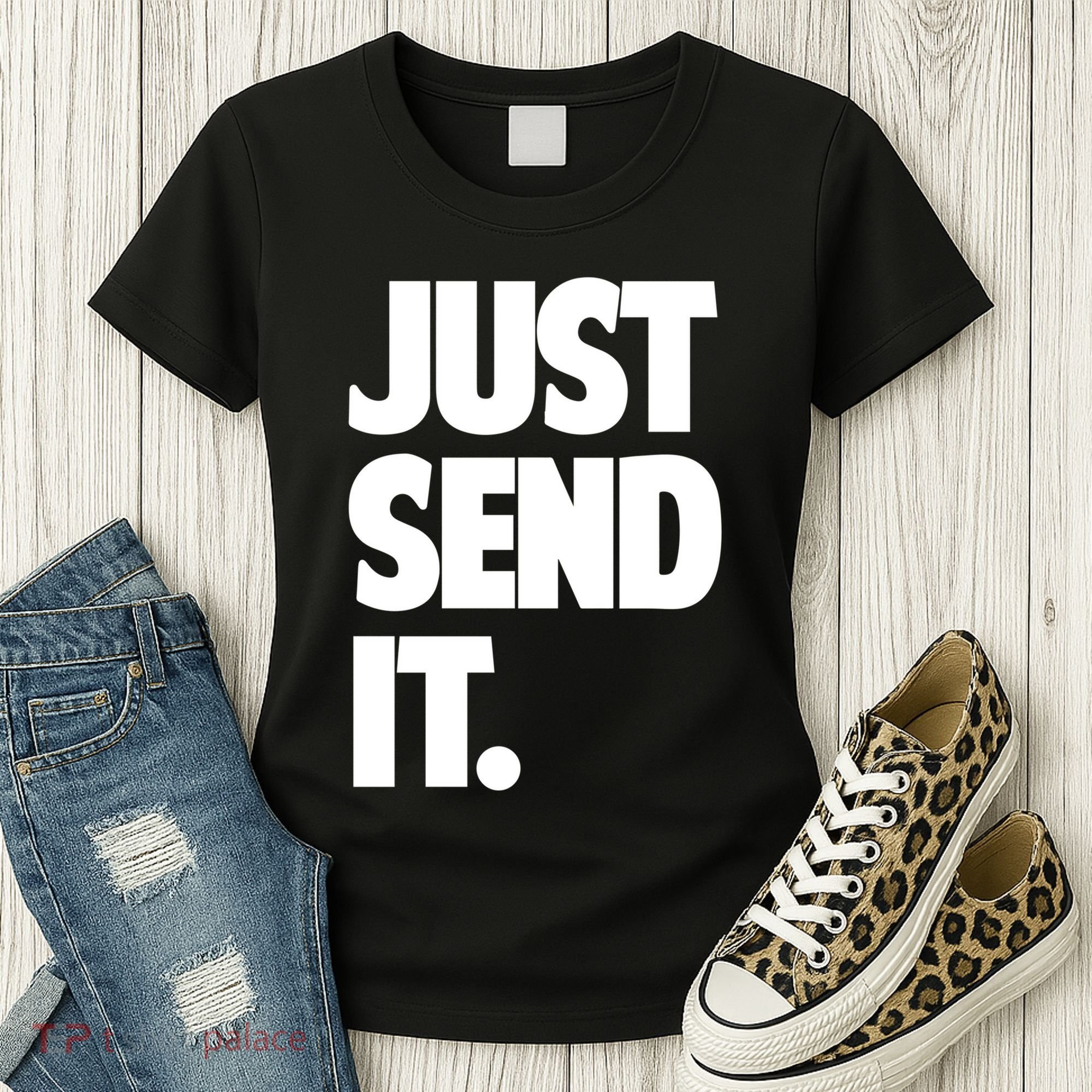 Just Send It. Funny Saying Women's T-Shirt