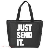 Just Send It. Funny Saying Tote Bag thumb 0