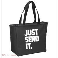 Just Send It. Funny Saying Tote Bag thumb 2