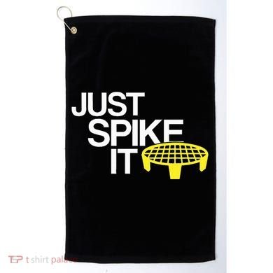 Just Spike It Spike Ball Spike Life Golf Towel
