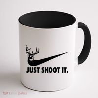 Just Shoot It Hunting Coffee Mug thumb 1