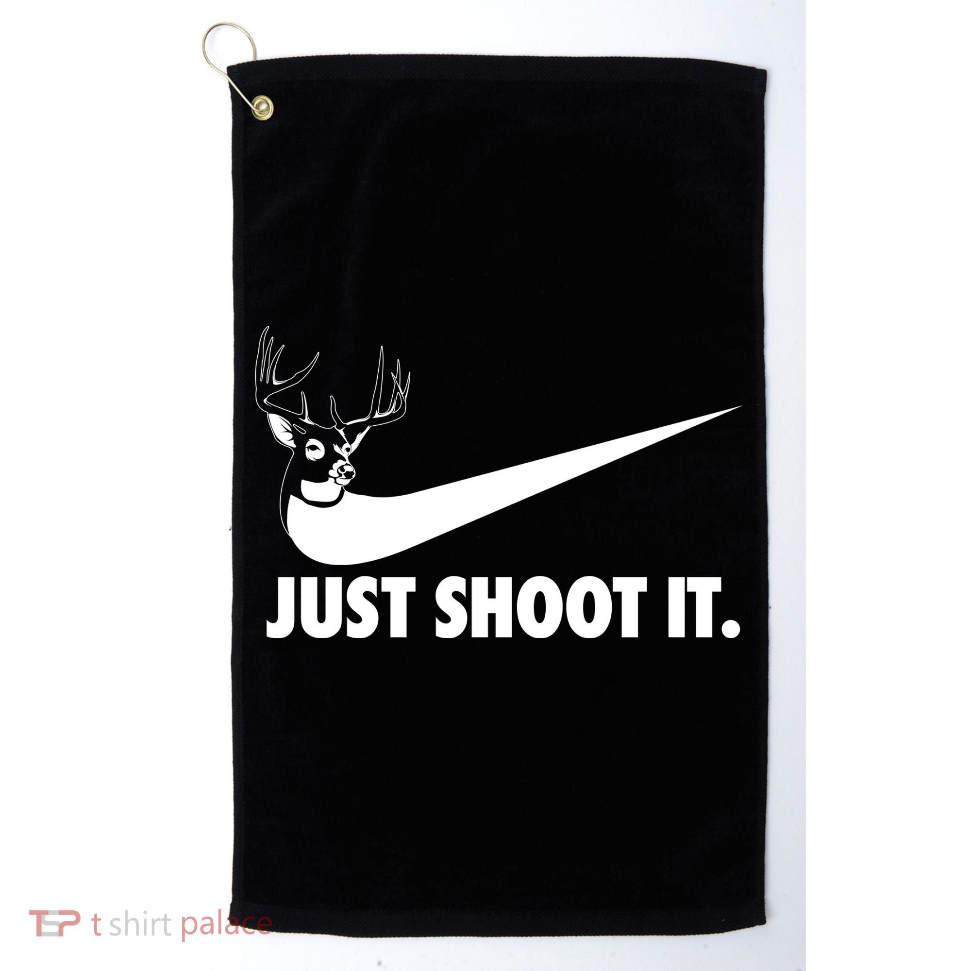 Just Shoot It Hunting Golf Towel
