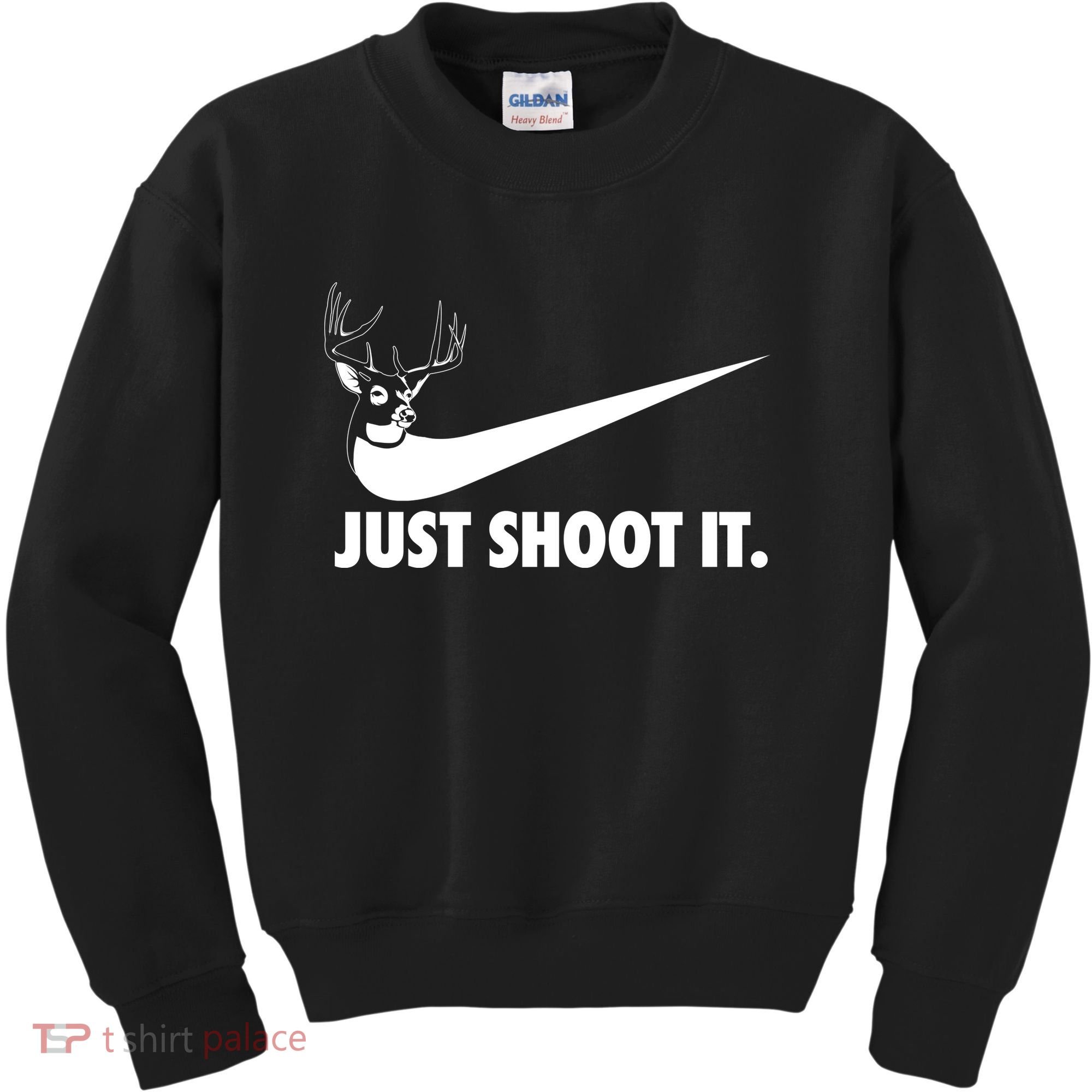 Just Shoot It Hunting Kids Sweatshirt
