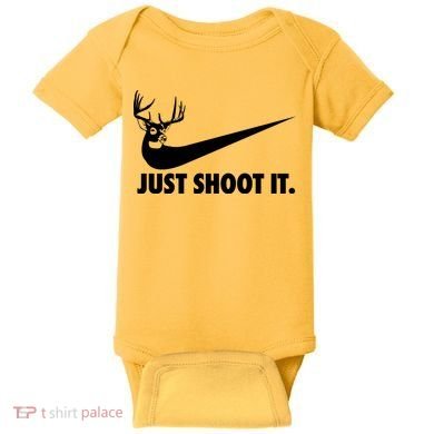Just Shoot It Hunting Baby Bodysuit