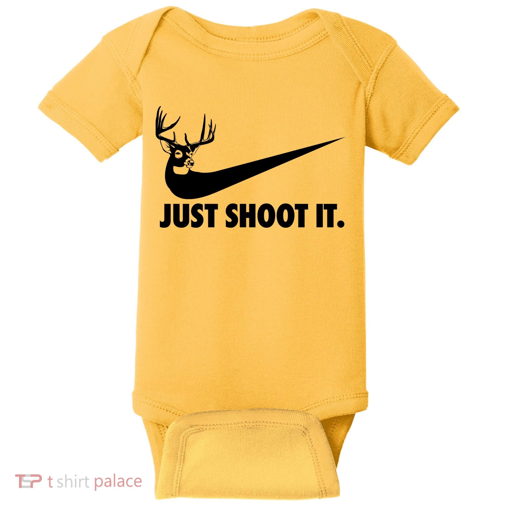 Just Shoot It Hunting Baby Bodysuit