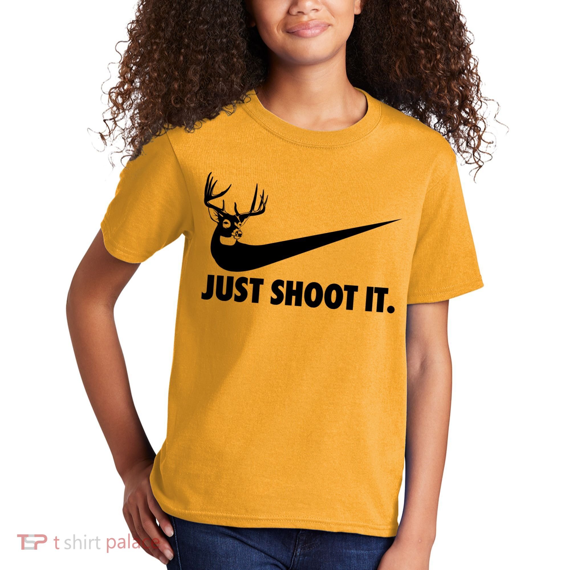 Just Shoot It Hunting Kids T-Shirt