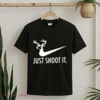 Just Shoot It Deer Hunting T-Shirt thumb 2