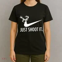 Just Shoot It Deer Hunting T-Shirt thumb 4