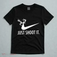 Just Shoot It Deer Hunting T-Shirt thumb 5