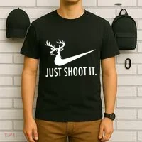 Just Shoot It Deer Hunting T-Shirt thumb 6