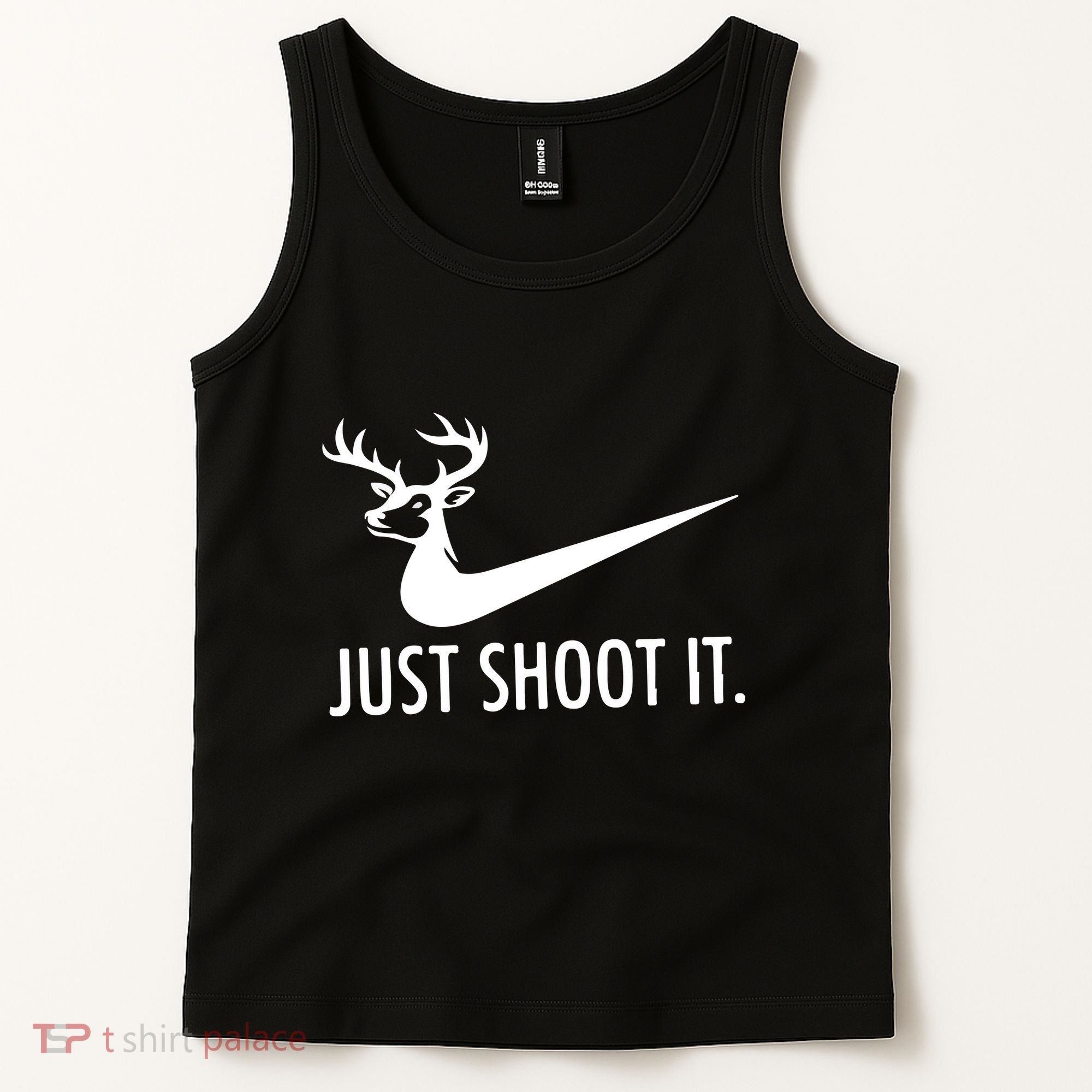 Just Shoot It Deer Hunting Tank Top