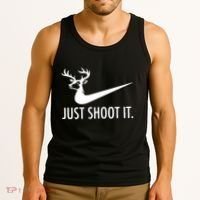 Just Shoot It Deer Hunting Tank Top thumb 3