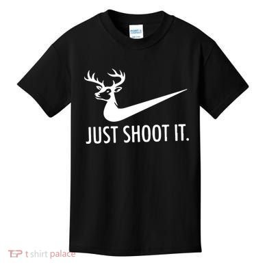 Just Shoot It Deer Hunting Kids T-Shirt