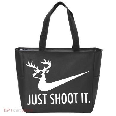 Just Shoot It Deer Hunting Tote Bag