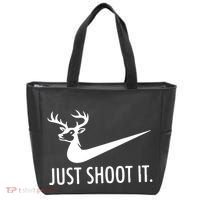 Just Shoot It Deer Hunting Tote Bag thumb 0