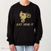 Just Send It Motocross Women's Sweatshirt thumb 0