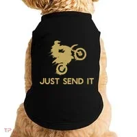 Just Send It Motocross Doggie Tank thumb 0