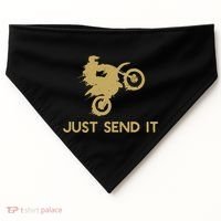 Just Send It Motocross USA-Made Doggie Bandana thumb 0