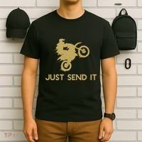 Just Send It Motocross T-Shirt thumb 6