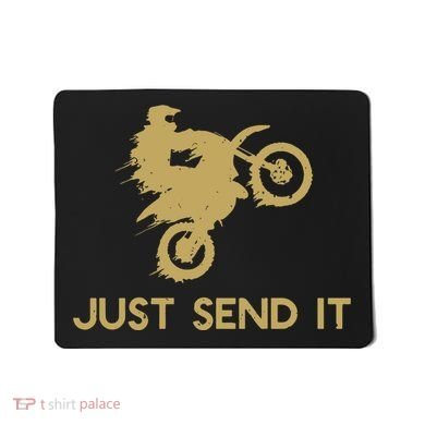 Just Send It Motocross Mousepad