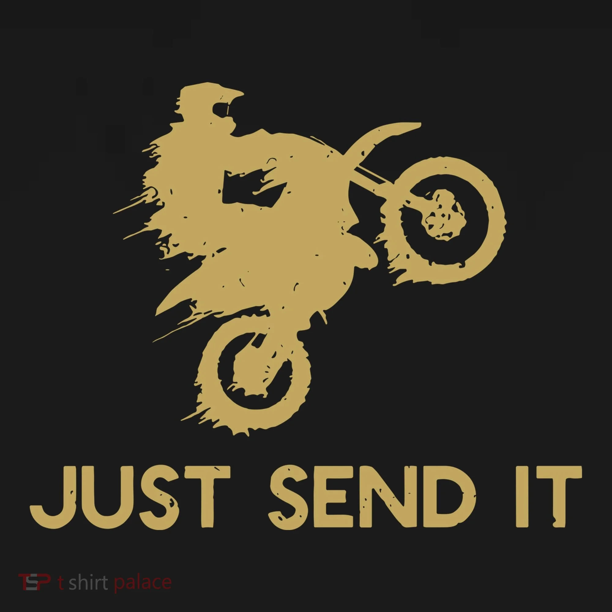 Just Send It Motocross Mousepad