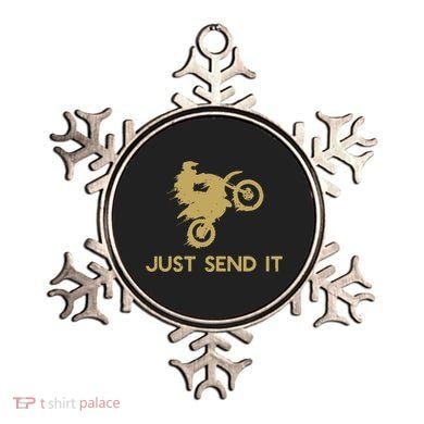 Just Send It Motocross Ornament