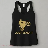 Just Send It Motocross Women's Tank Top thumb 3