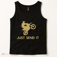 Just Send It Motocross Tank Top thumb 2