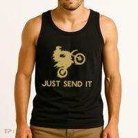 Just Send It Motocross Tank Top thumb 3
