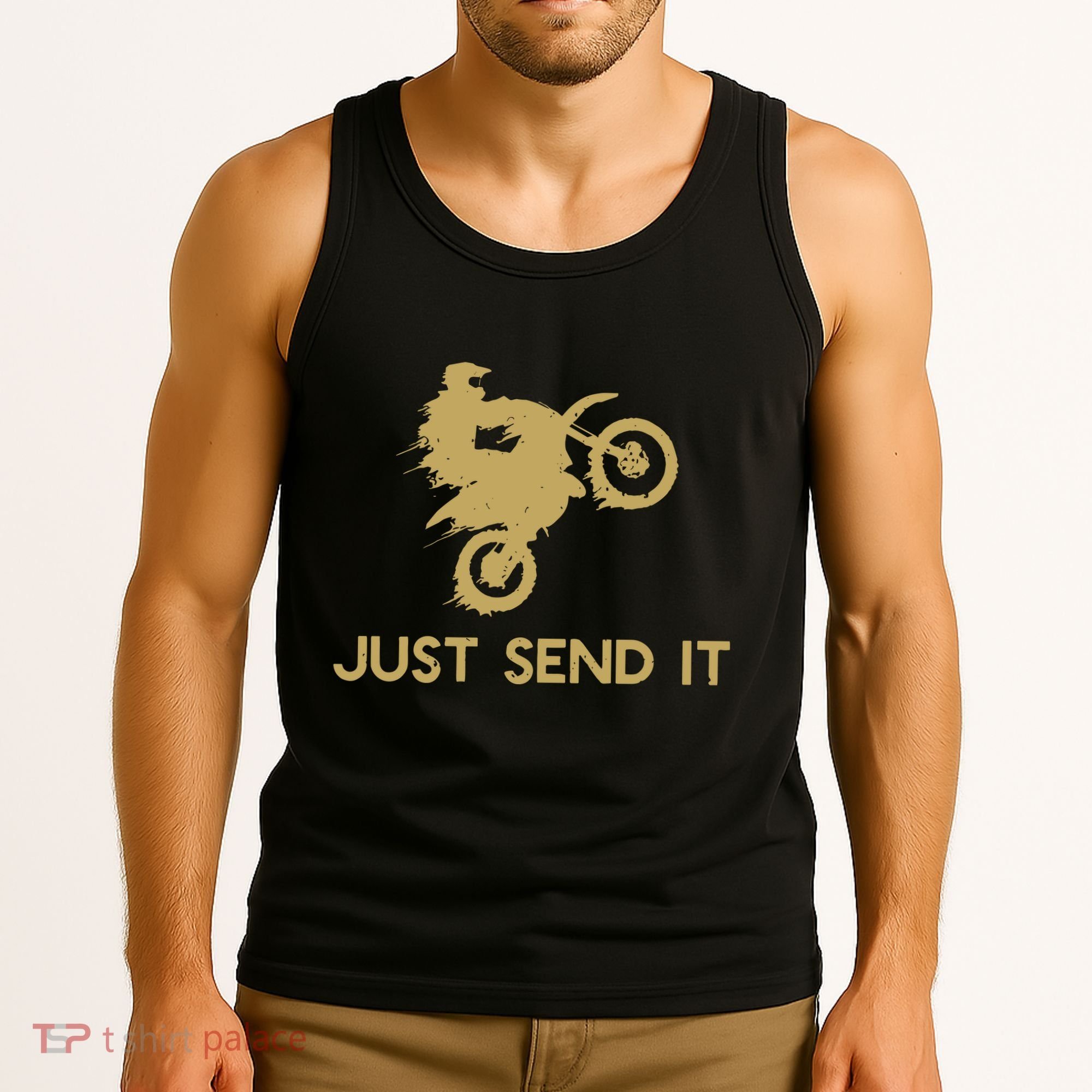 Just Send It Motocross Tank Top