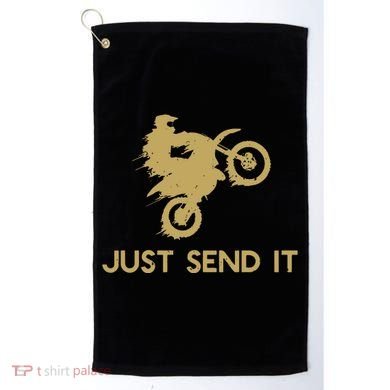 Just Send It Motocross Golf Towel