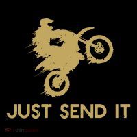 Just Send It Motocross Visor thumb 3