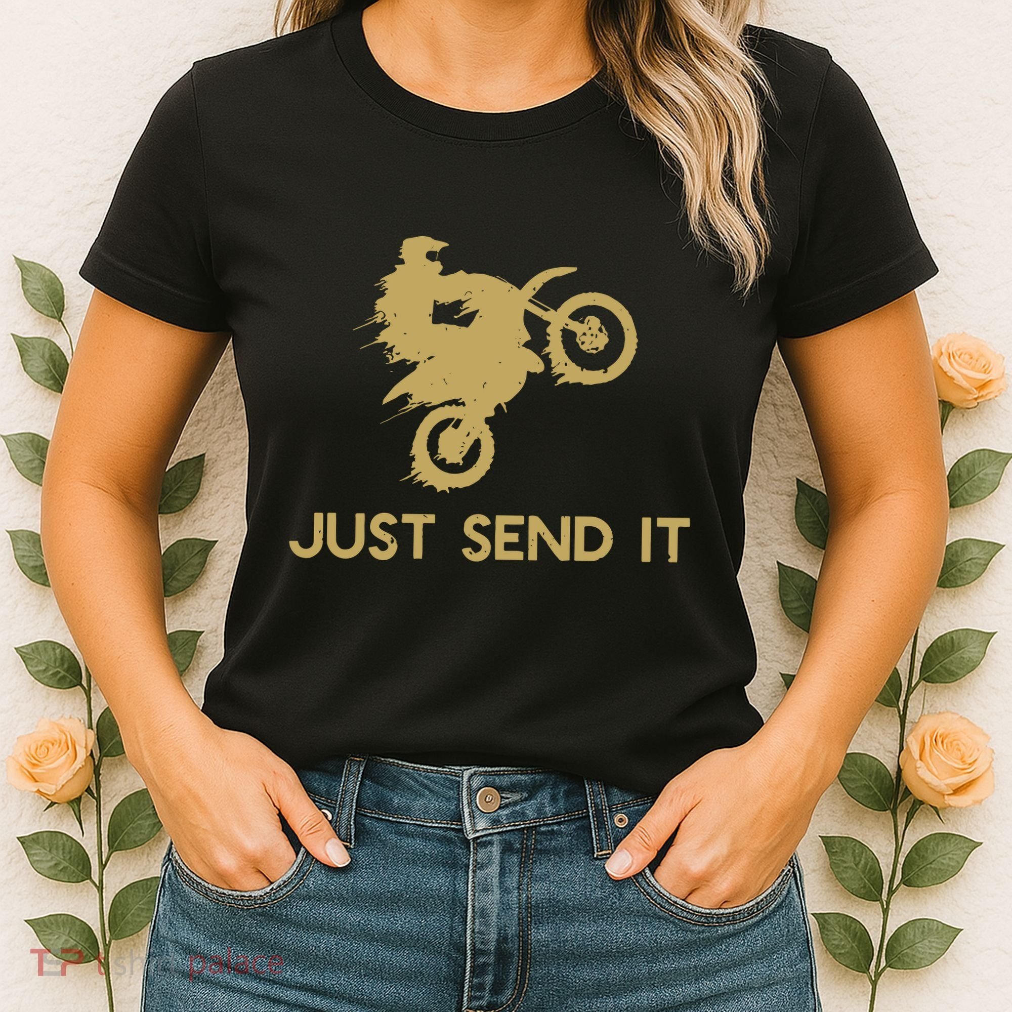 Just Send It Motocross Women's T-Shirt