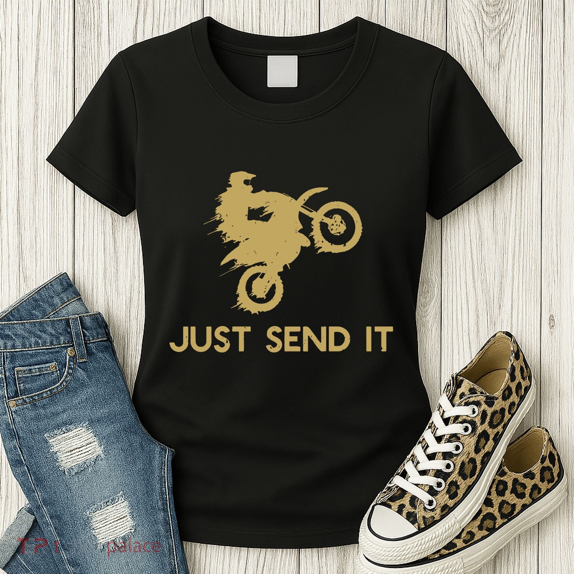 Just Send It Motocross Women's T-Shirt
